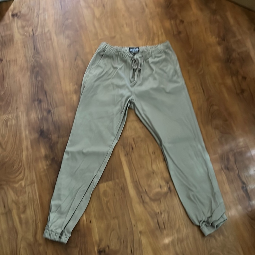 Men’s Khaki Joggers, Matchstick XL